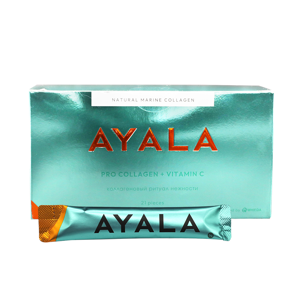 AYALA Natural Marine Collagen WHIEDA Коллаген гидролизованный — изображение 6