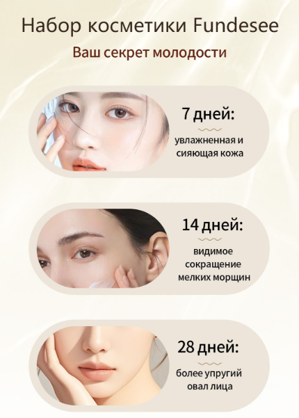 Подарочный набор косметики Fundesee WHIEDA — изображение 6